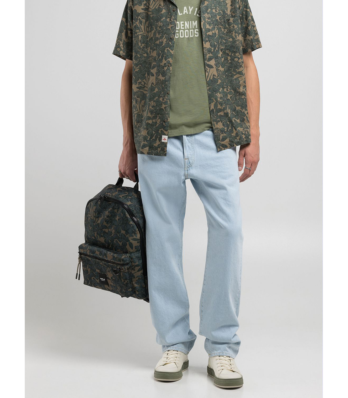 9Z1 ECO PLUS コンフォートストレートフィットデニム（セットアップモデル） 詳細画像 スーパーライトブルー 4